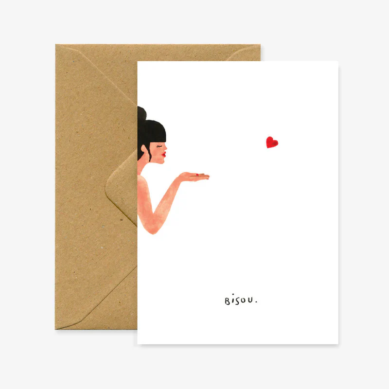 Audio Greeting Card - Bisous