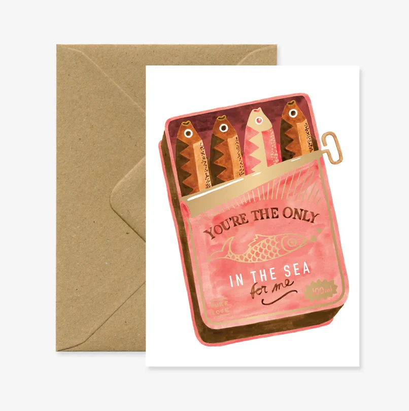 Greeting Card - Fish In The Sea