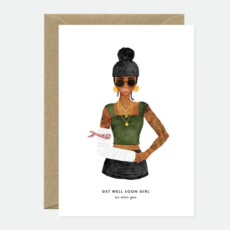 Greeting Card - Get Well Soon