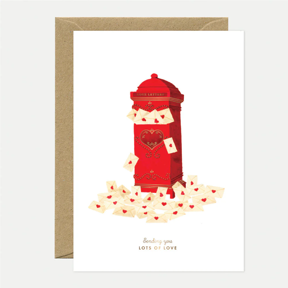 Greeting Card - Gold - Love Mails