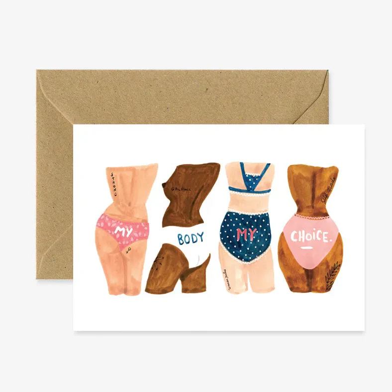 Greeting Card - My Body