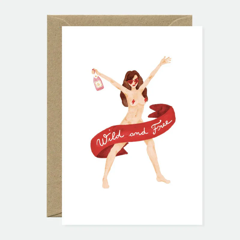 Greeting Card - Wild & Free