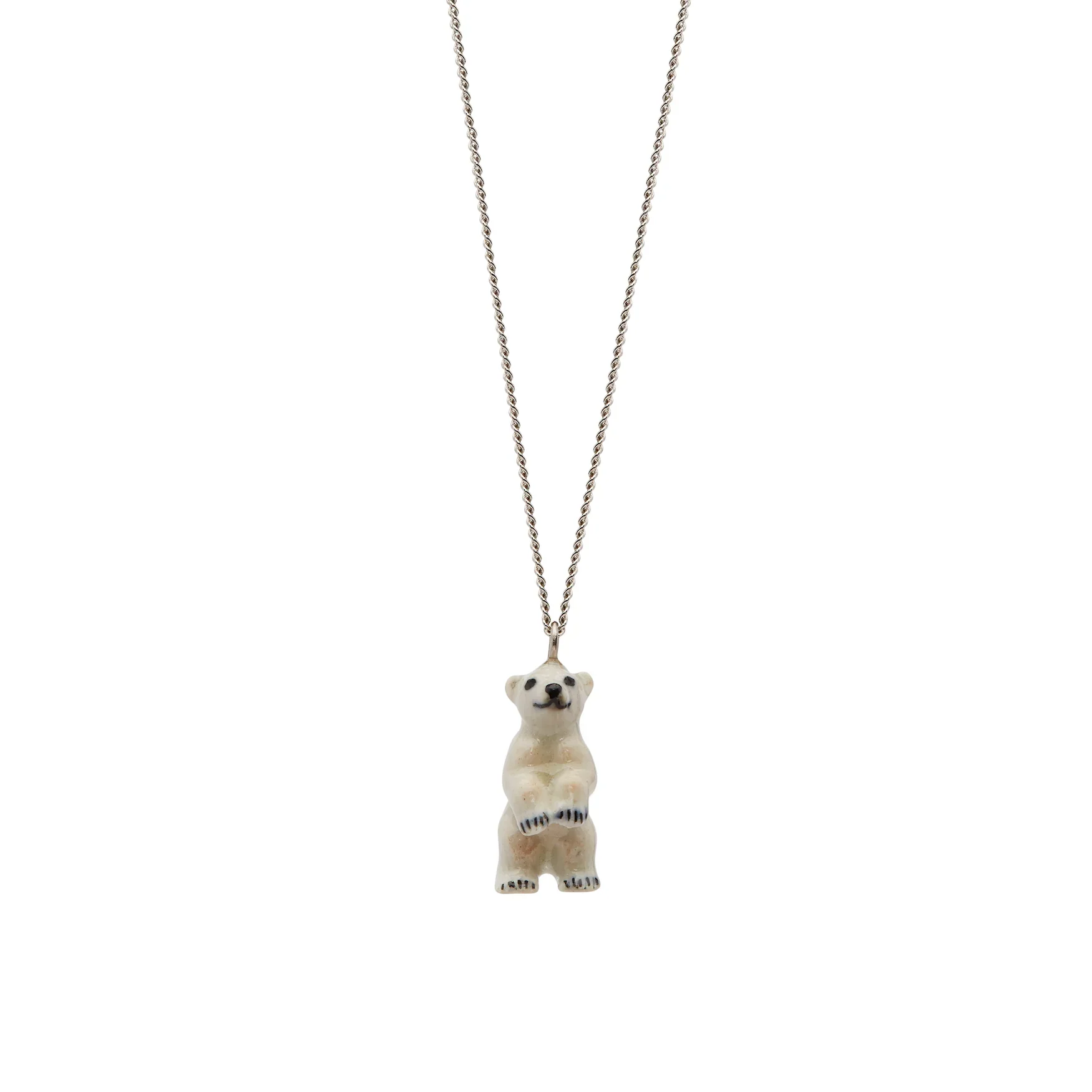 Necklace - Tiny Standing Polar Bear