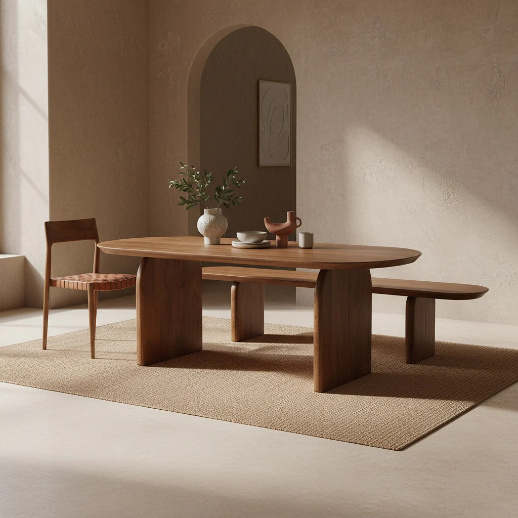 Bench - Bullnose - Brown - Image 6