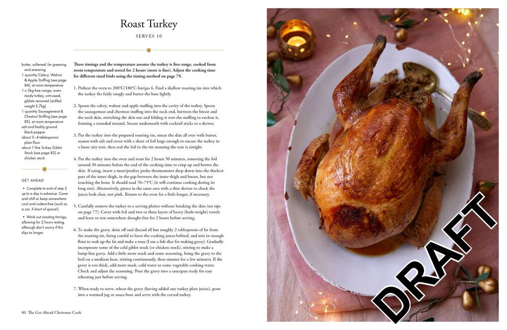 Book - Get Ahead Christmas Cook - Image 3