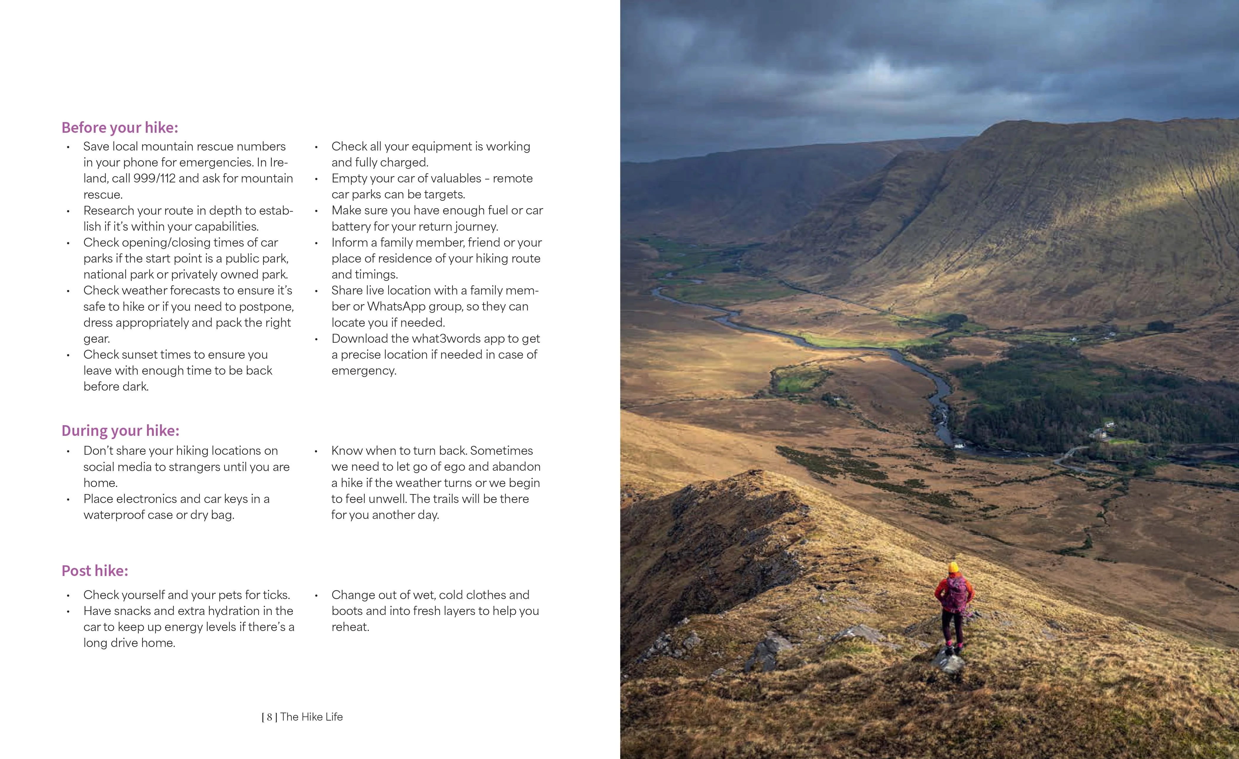 Book - Hike Life: 50 Favourite Hikes In Ireland - Image 3