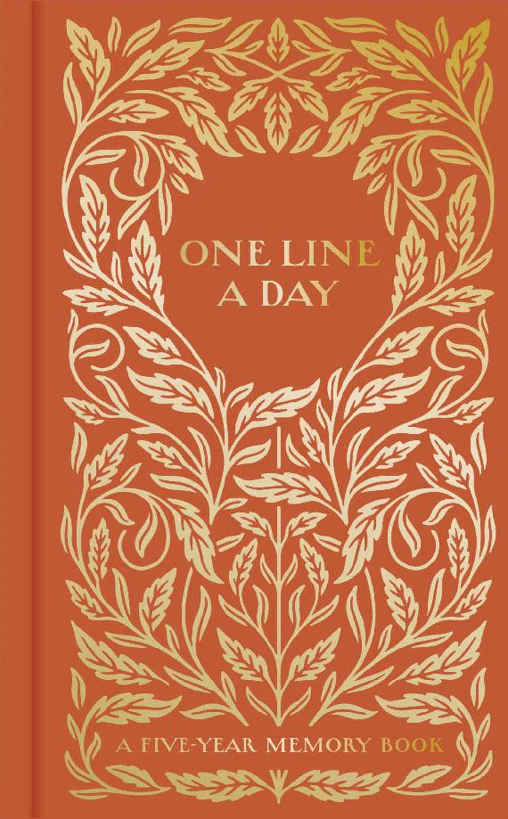 Book - One Line a Day: A Five Year Memory Book (Gilded)