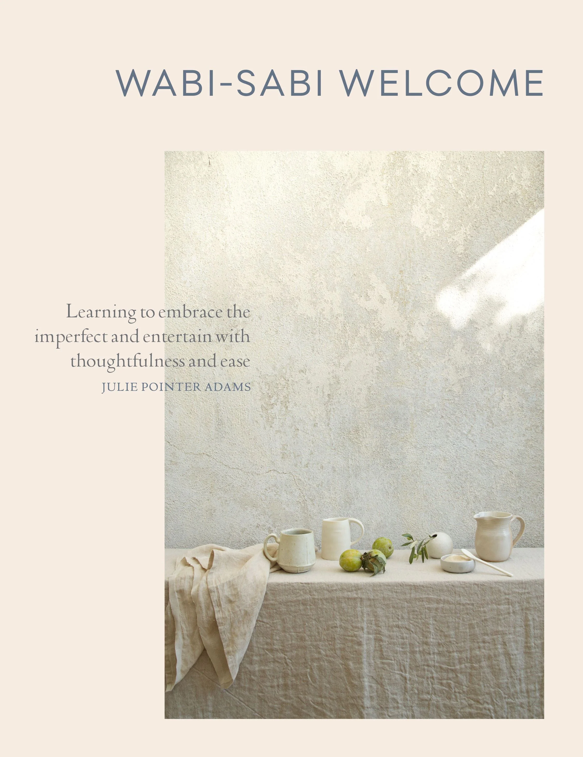 Book - Wabi Sabi Welcome