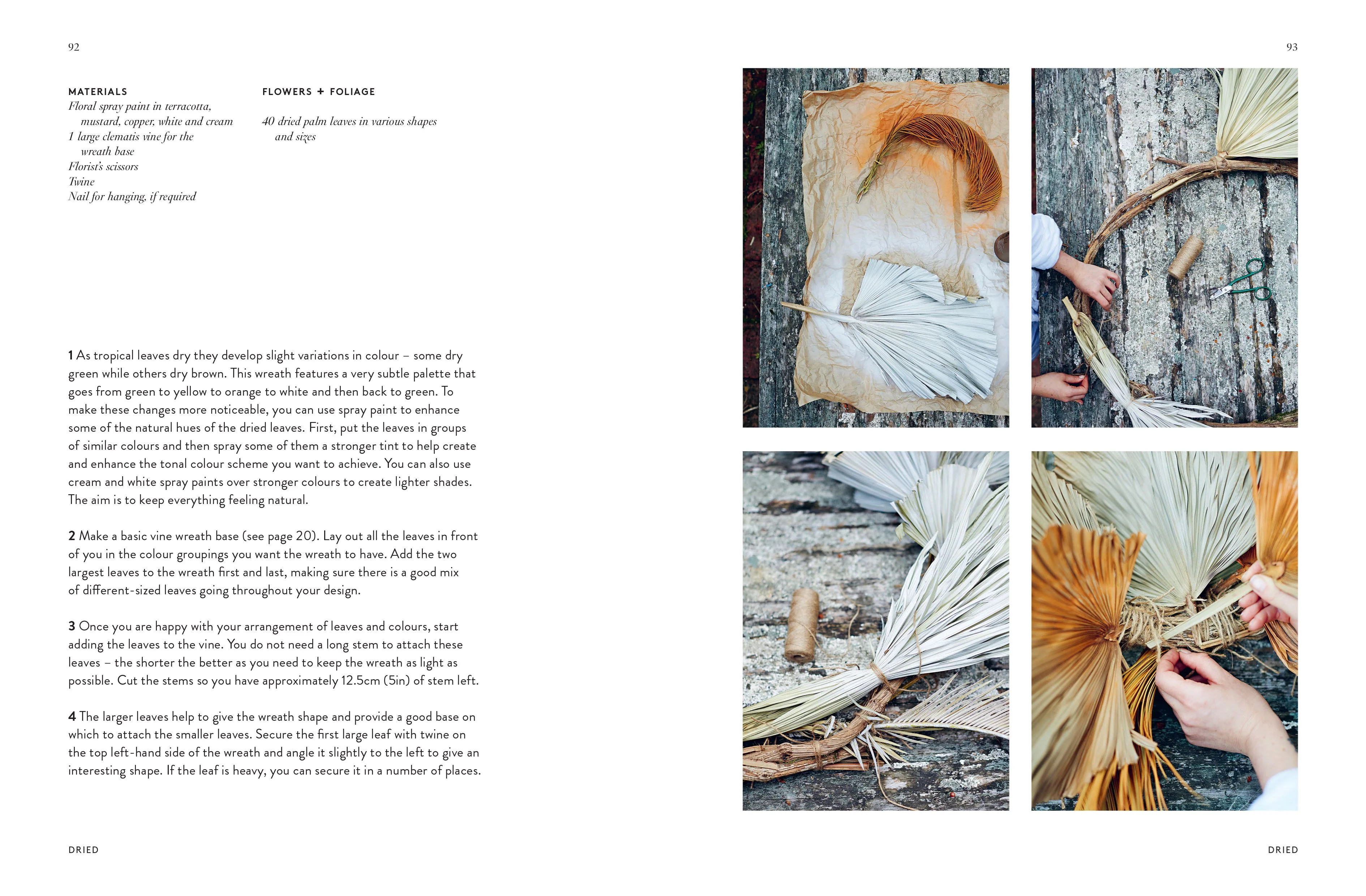 Book - Wreaths: Fresh Foraged And Dried Floral Arrangements - Image 3
