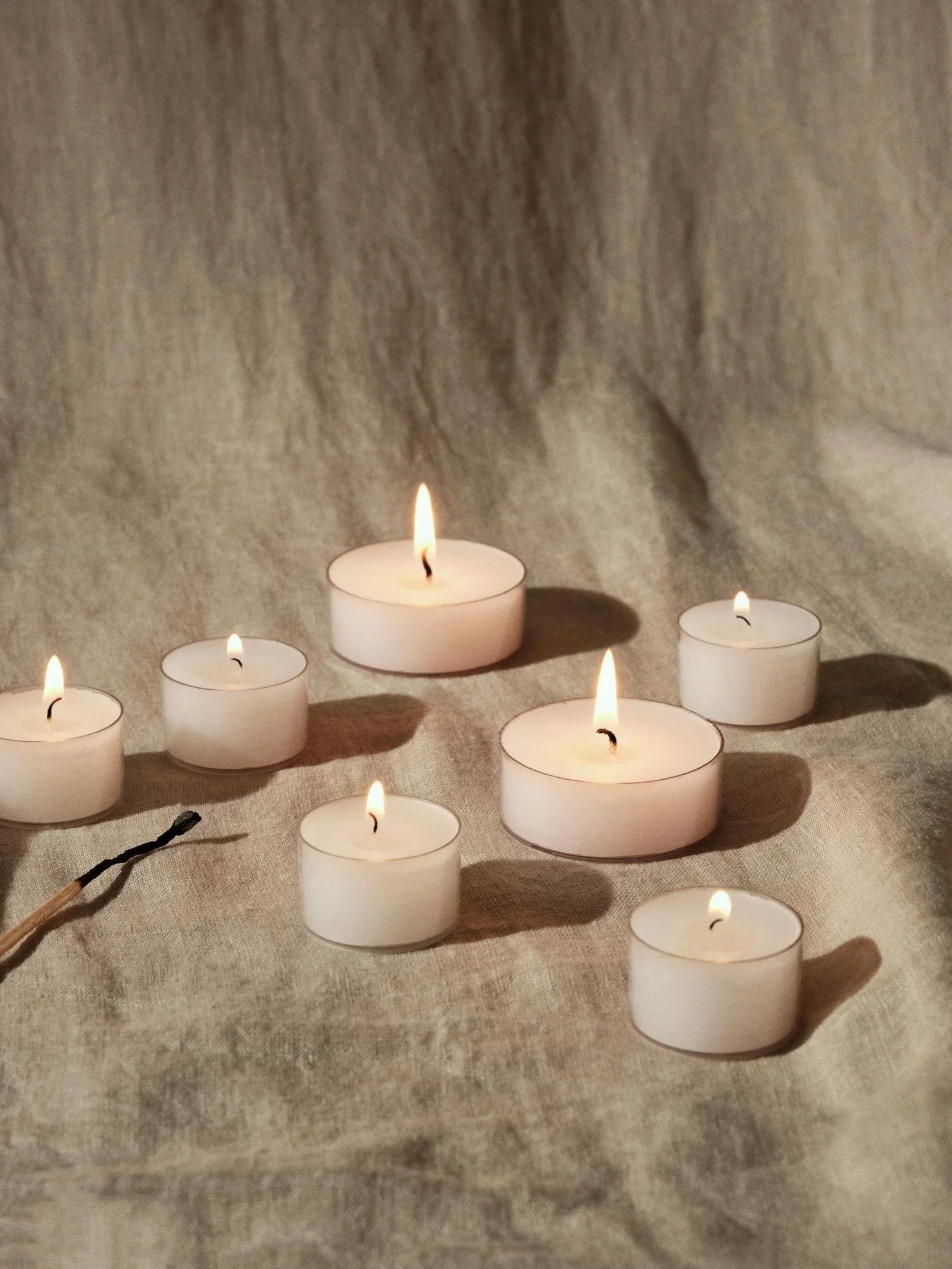 Candle - Tealight - Pure White - Image 3