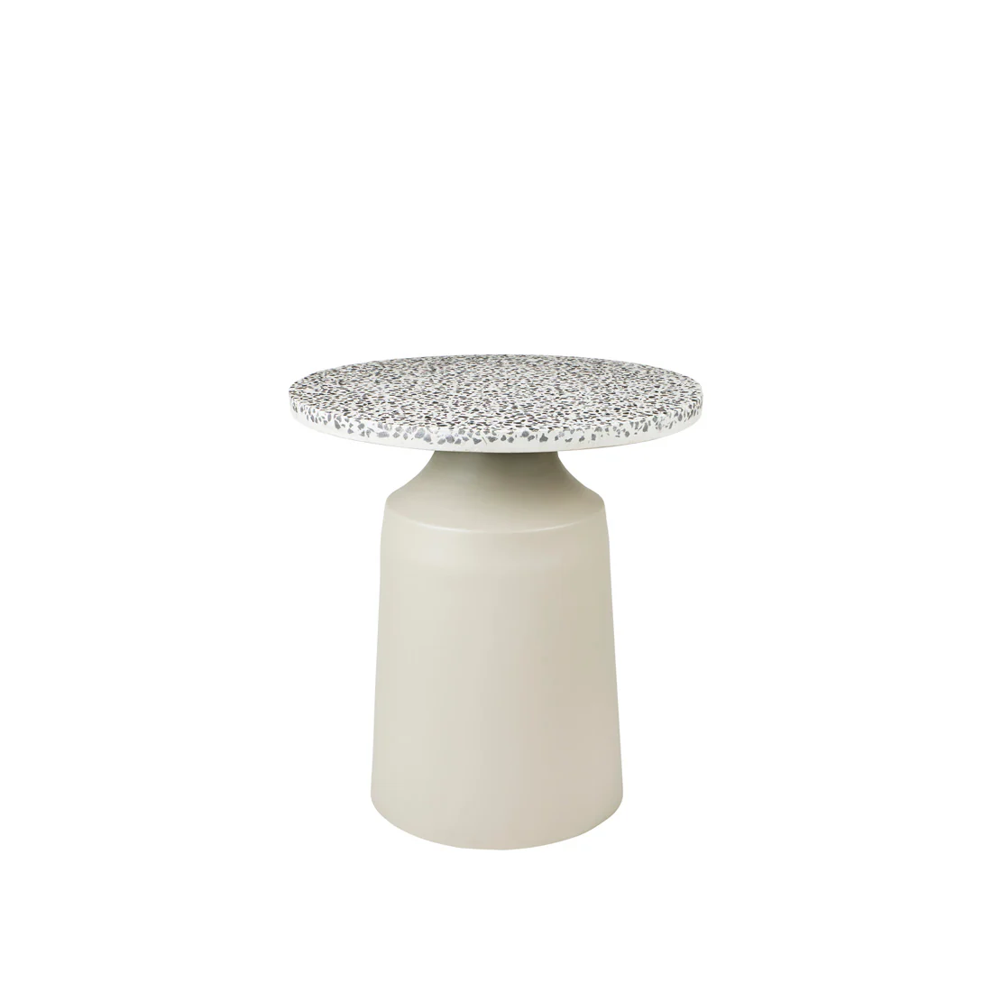 Side Table - Agari - Rainy Day Grey/Black
