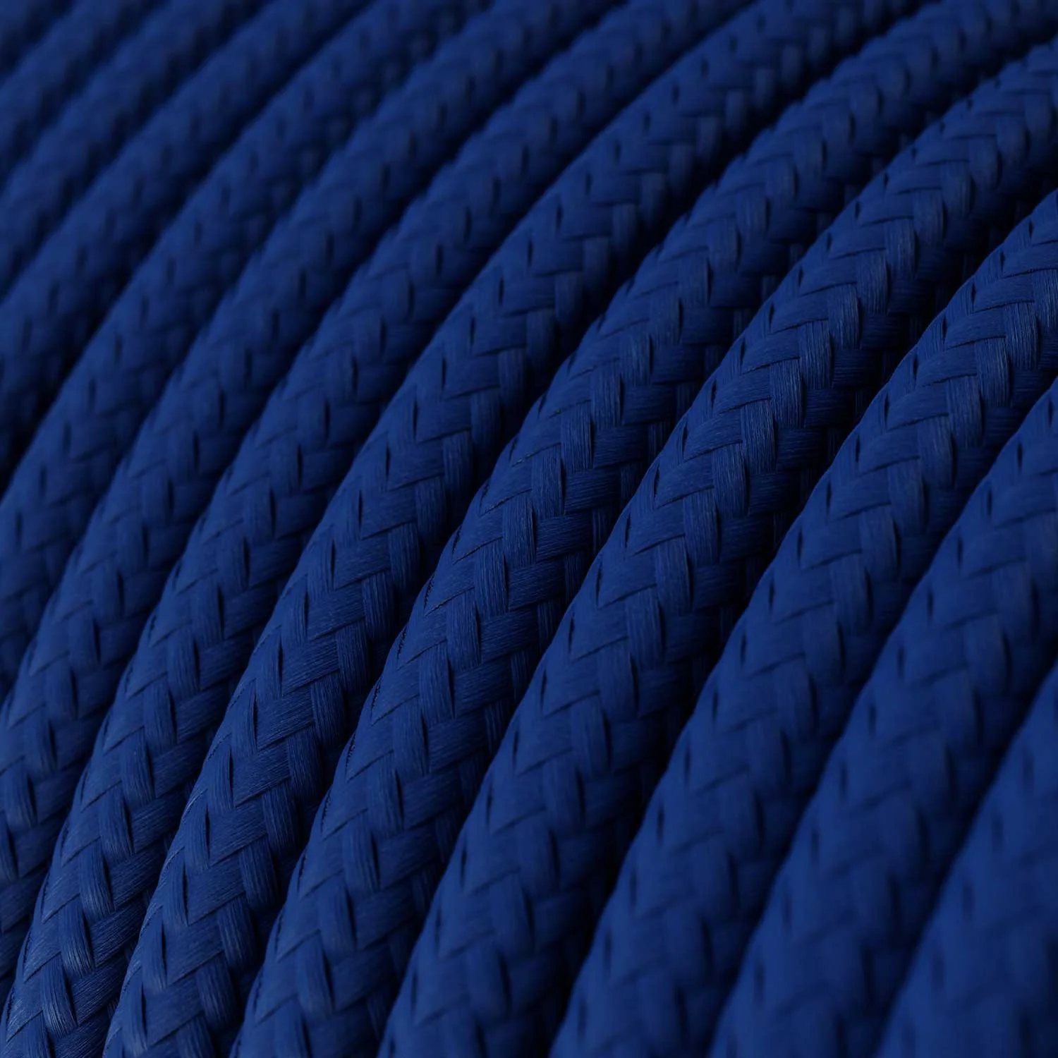 Cable - 3 Core - Rayon - Electric Blue