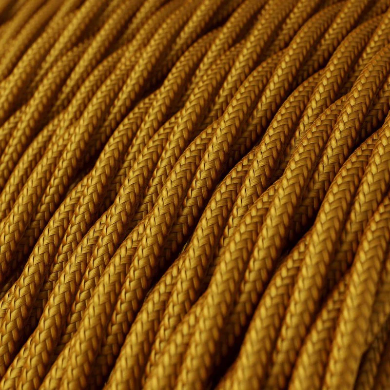 Cable - 3 Core - Rayon - Twisted - Gold