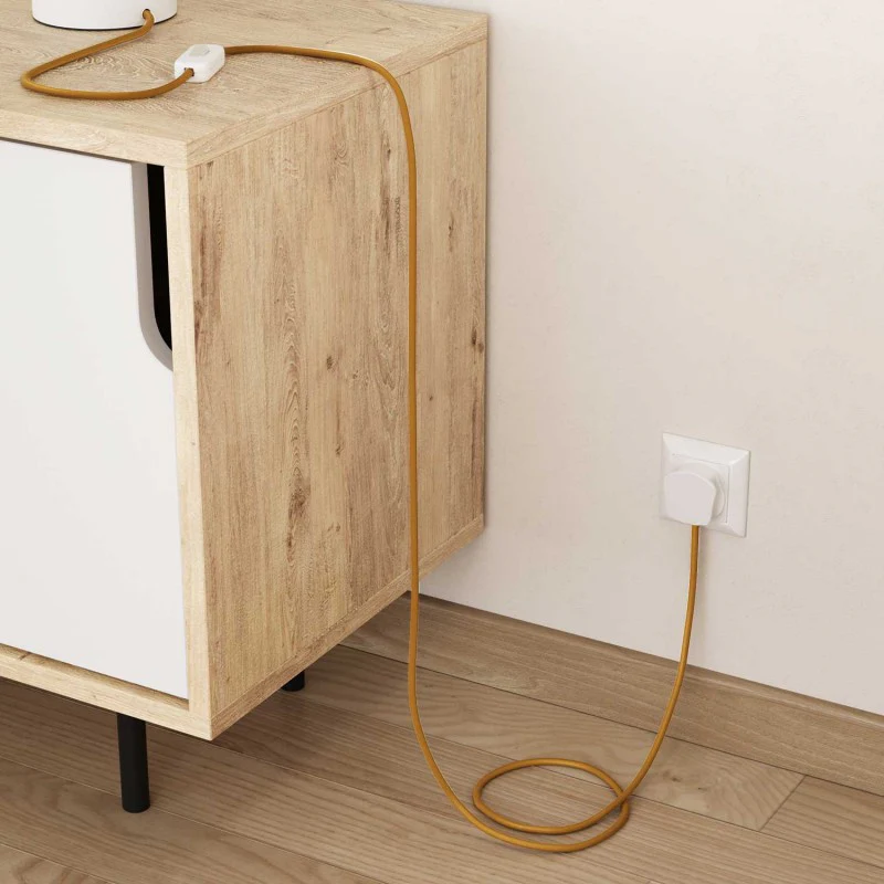 Cable - 3 Core - Cotton - Golden Honey - Image 3