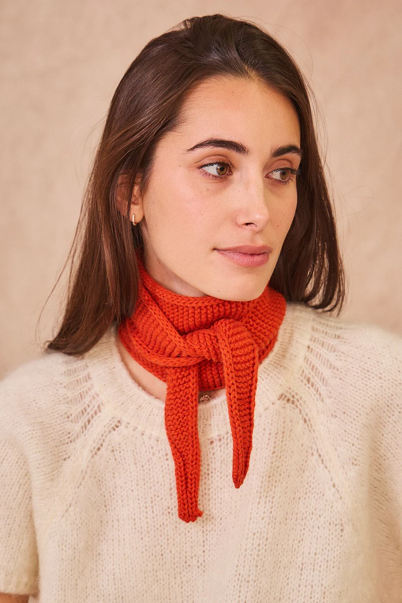 Triangle Scarf - Sophie - Orange