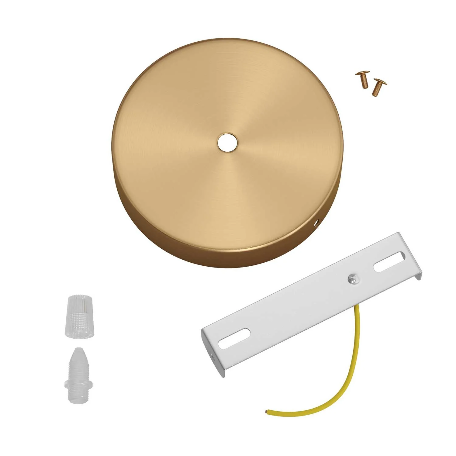 Ceiling Rose - Metal - Flat - Brushed Bronze - Image 4