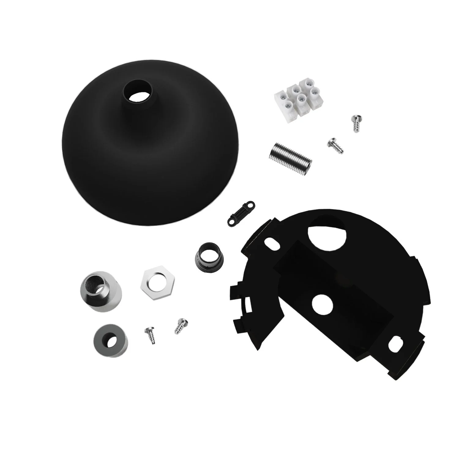 Ceiling Rose - Silicone - Black - Image 4
