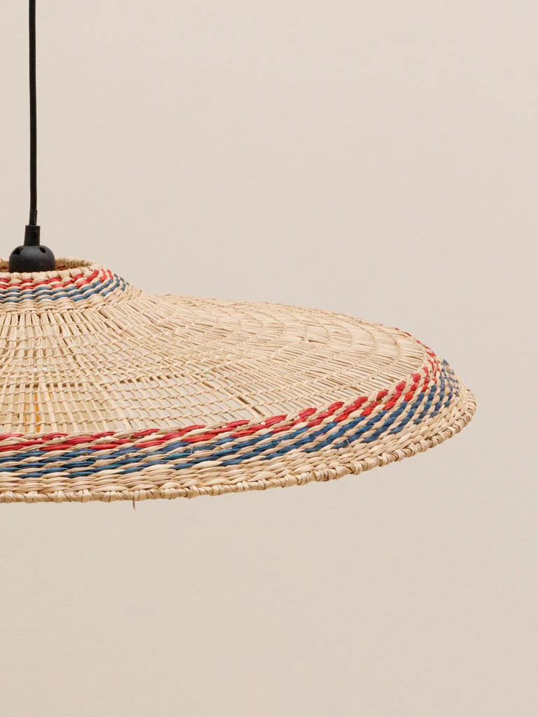 Lamp Pendant - Samoa - Red/Blue Edge - Image 4