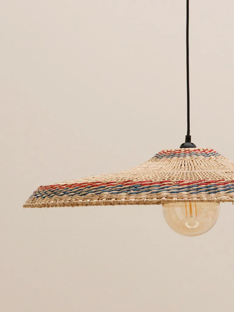 Lamp Pendant - Samoa - Red/Blue Edge - Image 5