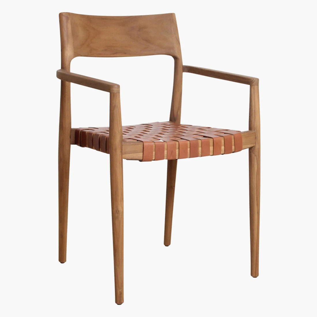 Dining Armchair - Freya - Natural Leather