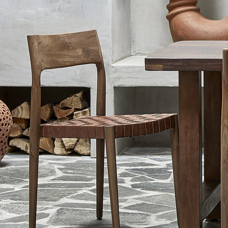 Dining Chair - Freya - Natural Leather - Image 6