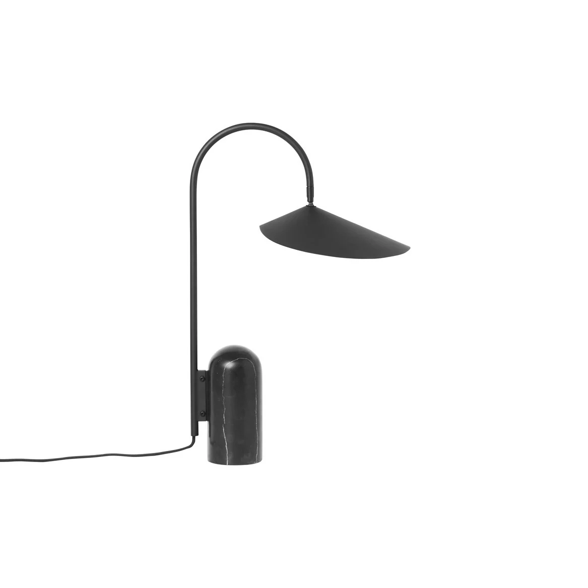 Table Lamp - Arum - Black Marble