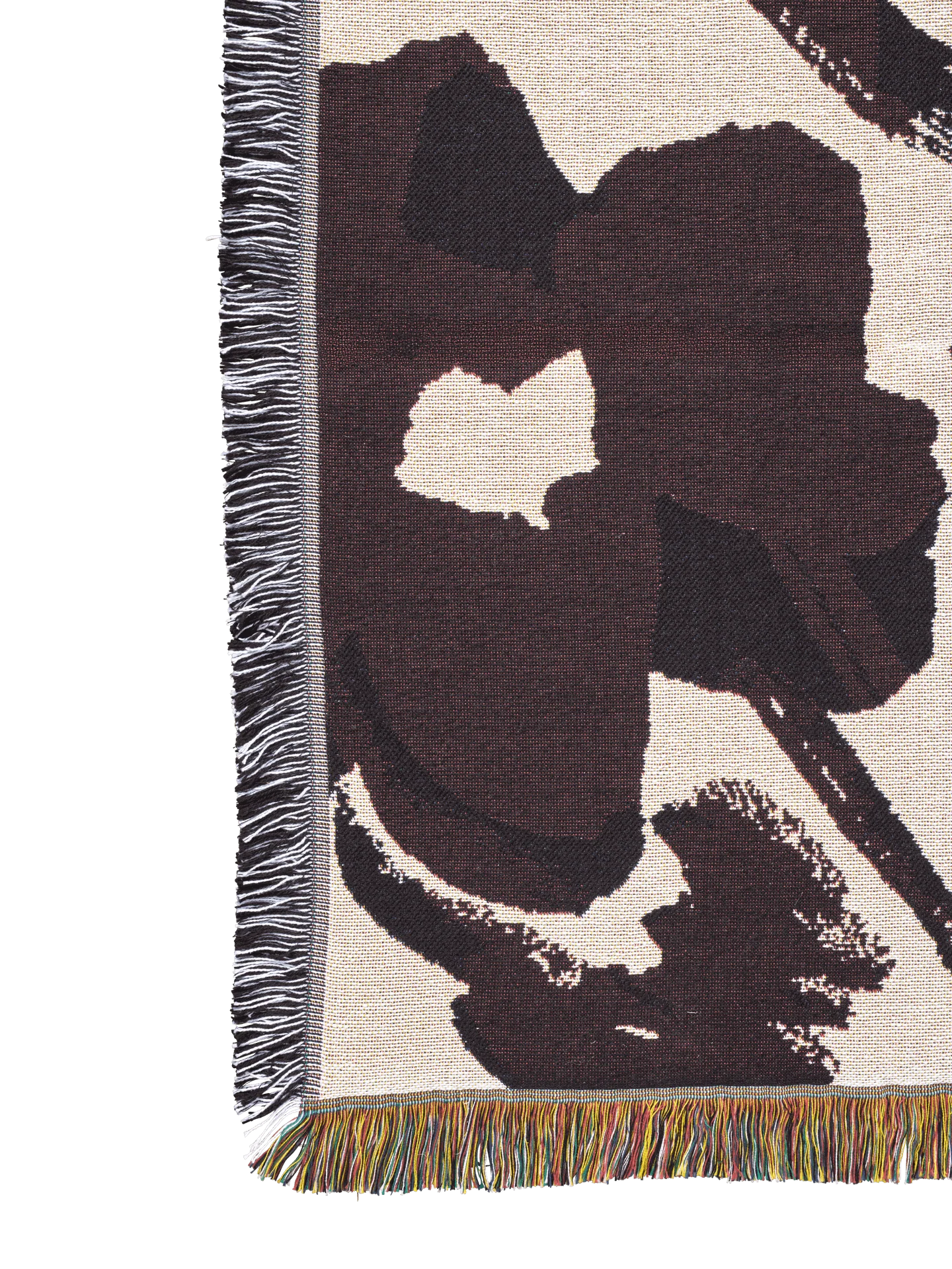 Blanket - Cilla - Tapestry - Off-White/Dark Grape - Image 3