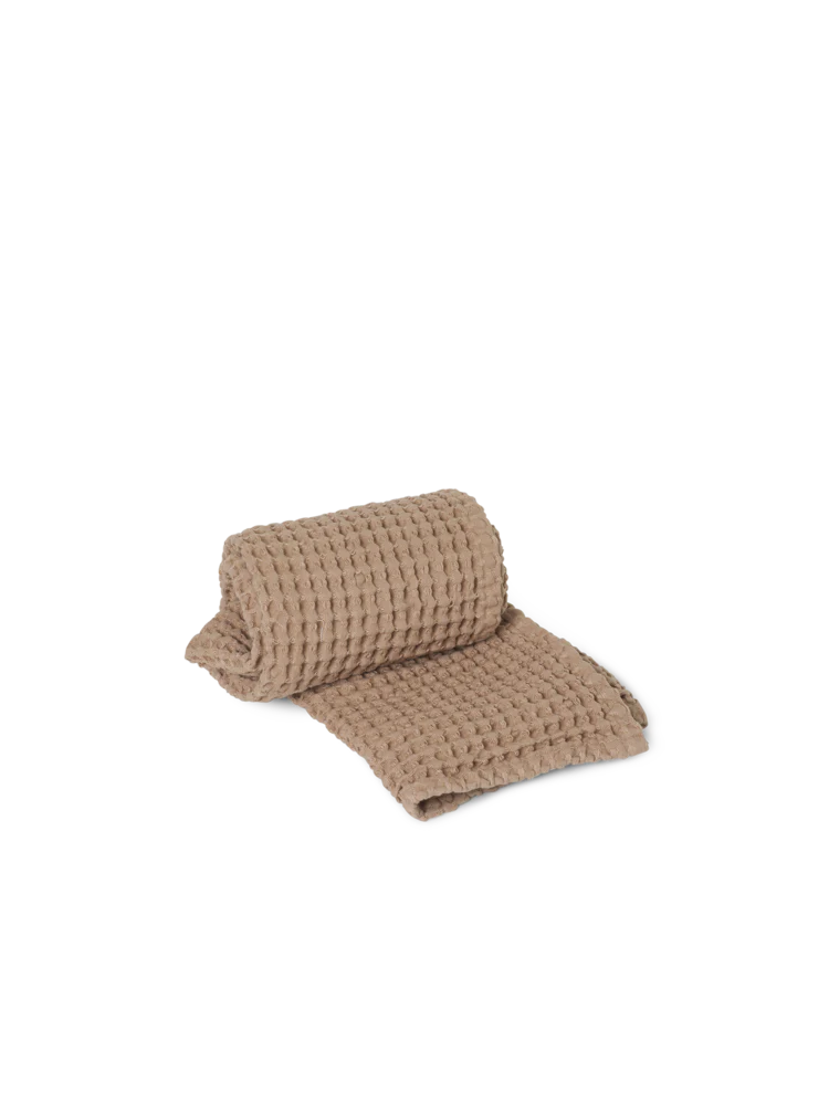 Hand Towel - Organic Cotton - Tan