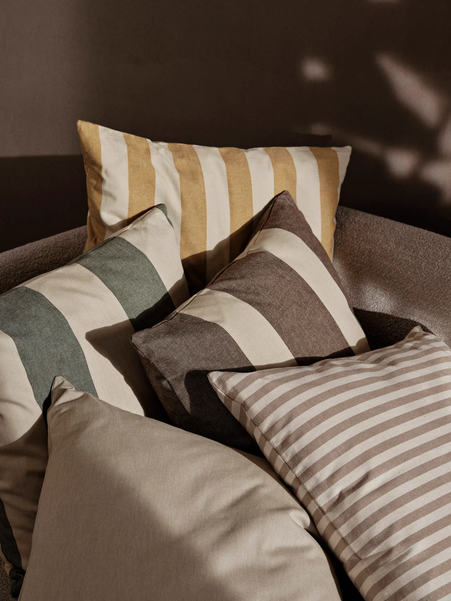 Outdoor Cushion - Strand - Warm Yellow/Parchment - Image 3