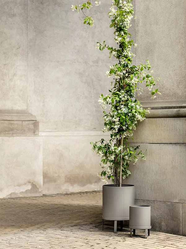 Plant Pot - Steel - Warm Grey - Image 6