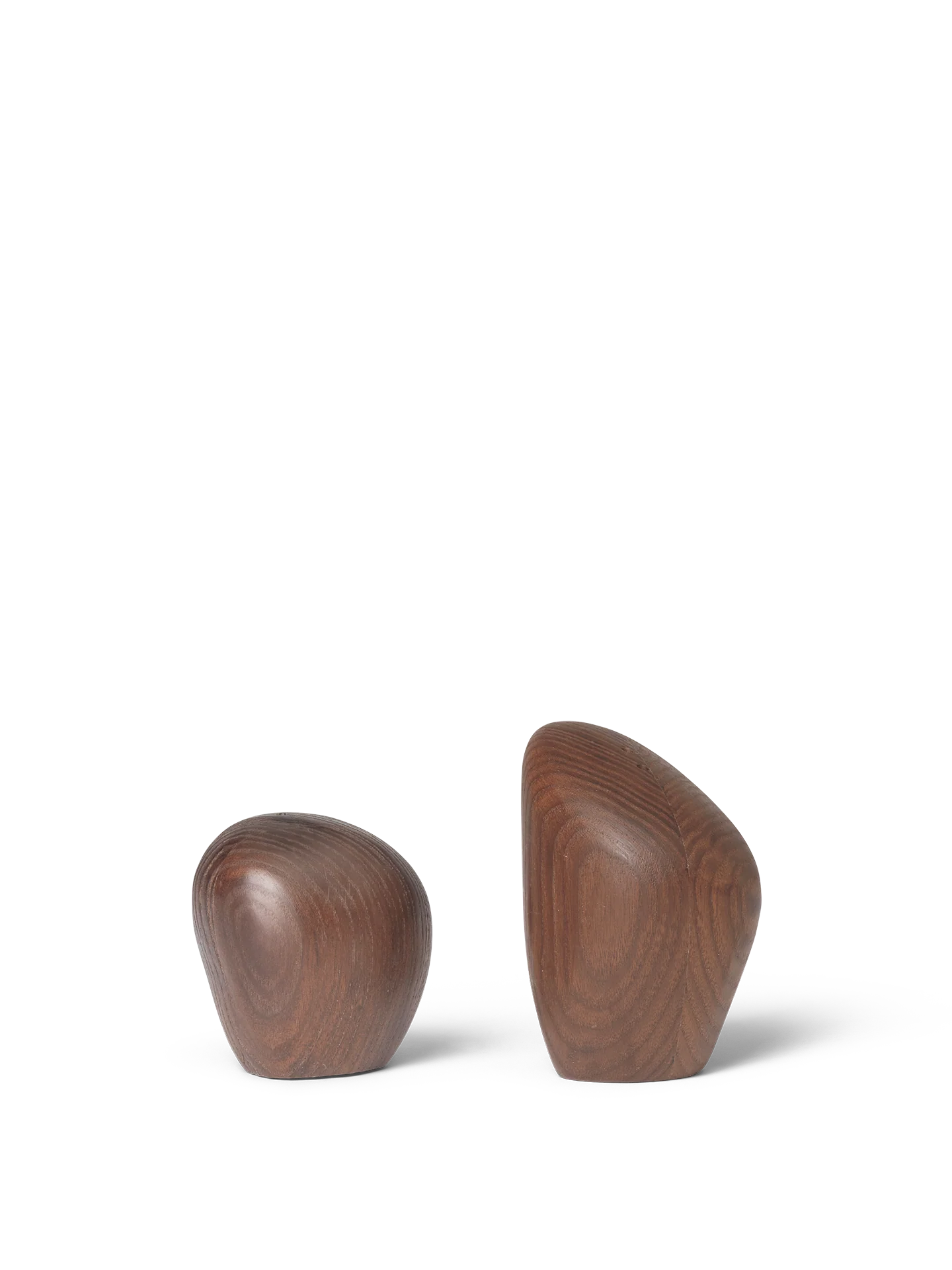 Salt & Pepper Shakers - Cairn - Dark Brown - Set of 2