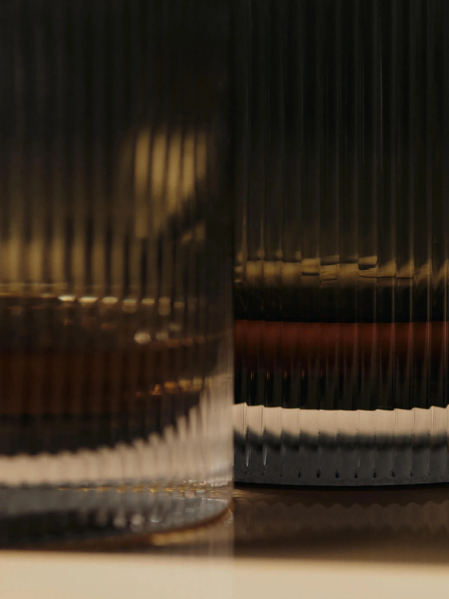 Tumbler Glasses - Ripple - Smoke - Image 2