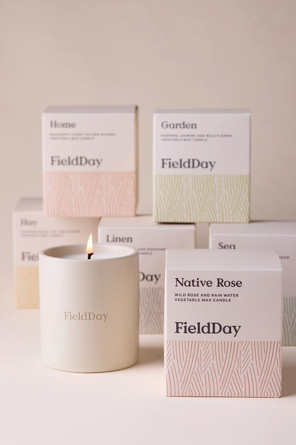 Candle - Classic - Refillable - Linen - Image 3