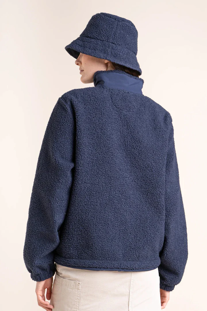 Sherpa Fleece Jacket - Monge - Indigo/Indigo - Image 2