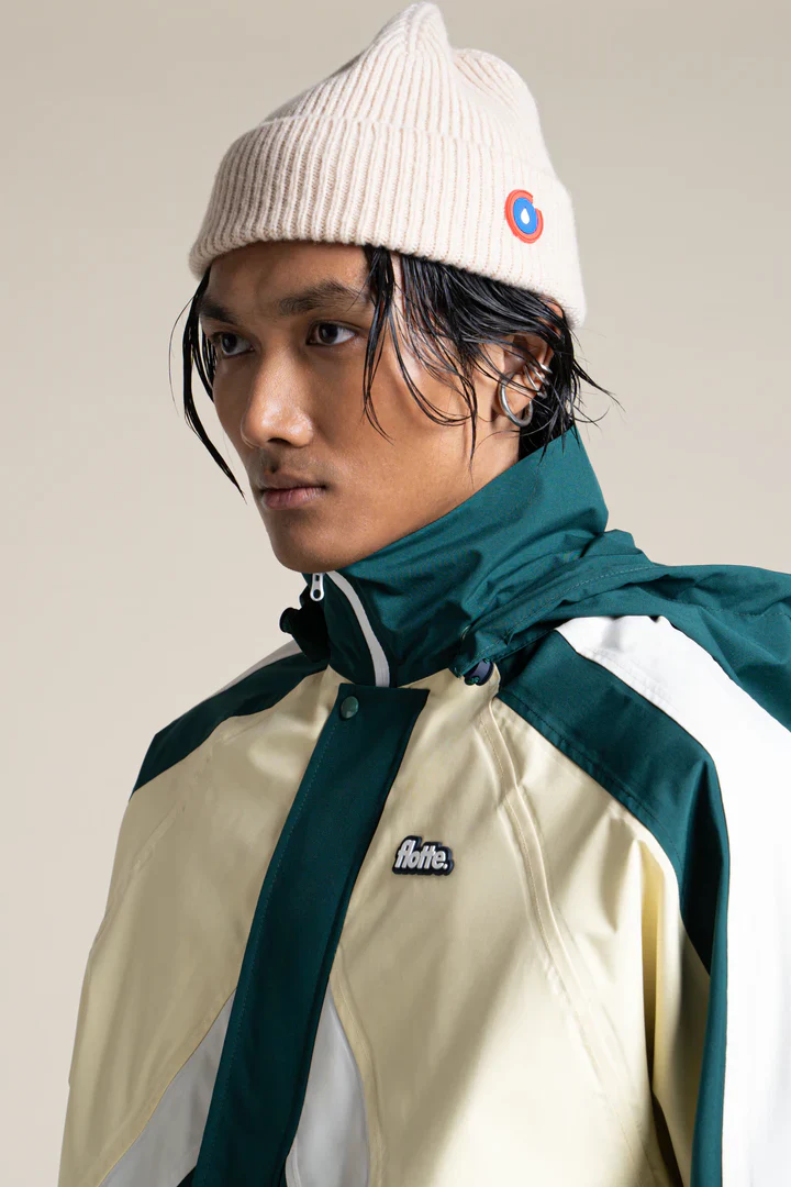 Waterproof Jacket - Abbesses - Forest Green/Butter - Image 7