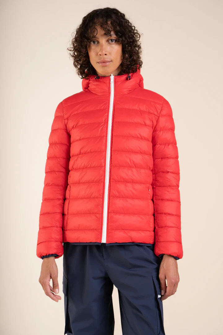 Waterproof Jacket - Reversible - Charonne - Indigo/Red - Image 3