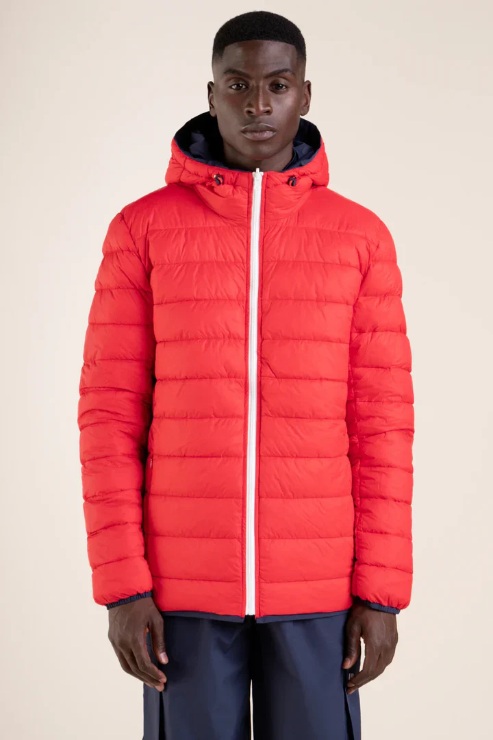 Waterproof Jacket - Reversible - Charonne - Indigo/Red - Image 4