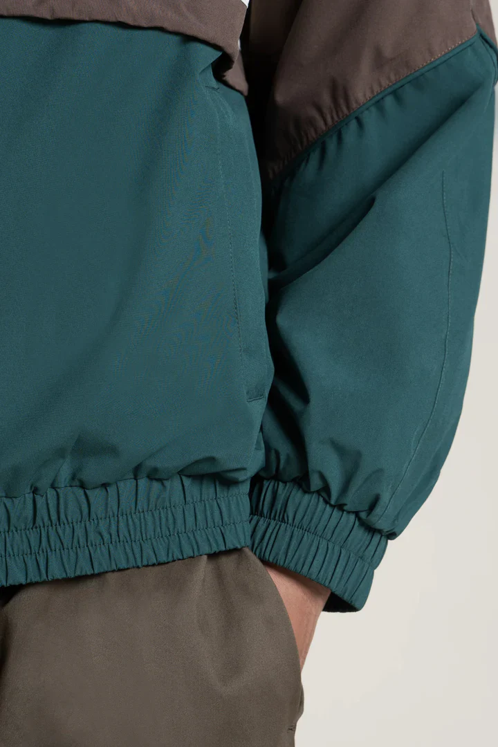 Waterproof Jacket - Saint Martin - Forest Green/Chocolate - Image 5