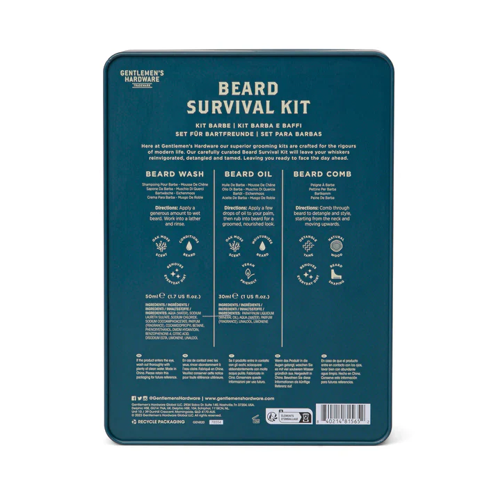 Giftbox - Beard Survival Kit - Image 3