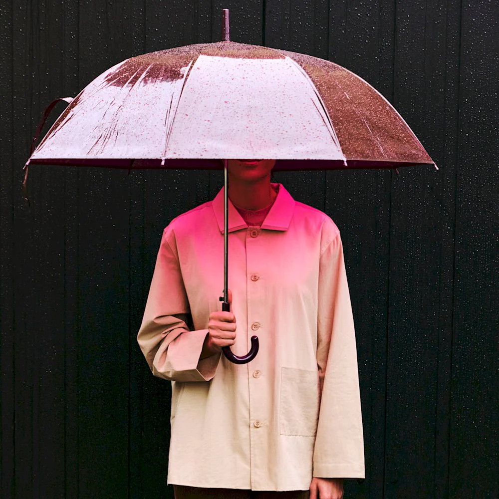 Canopy Umbrella - Burgundy - Image 3