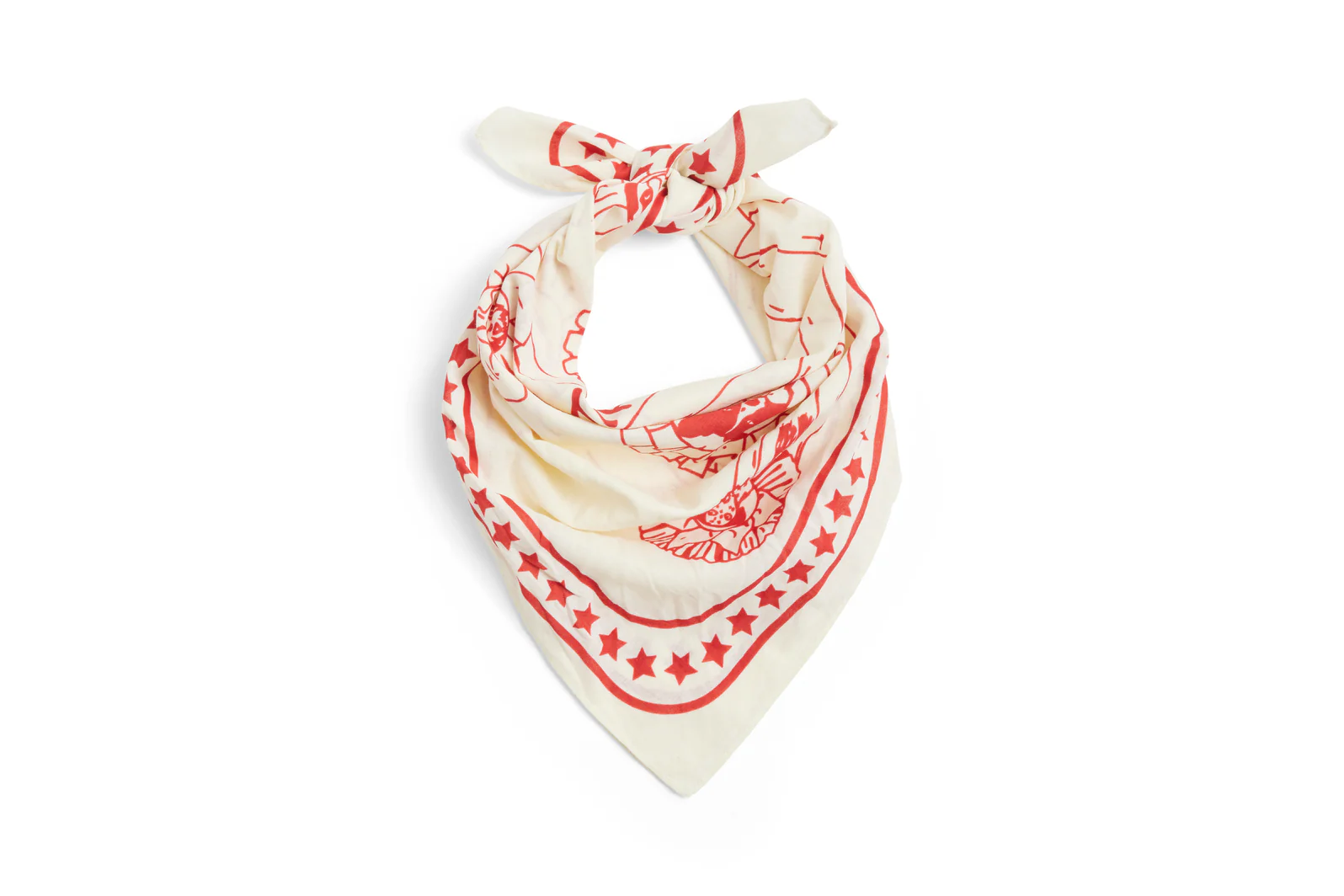 Dog Scarf - Recycled - Off-White - Image 2