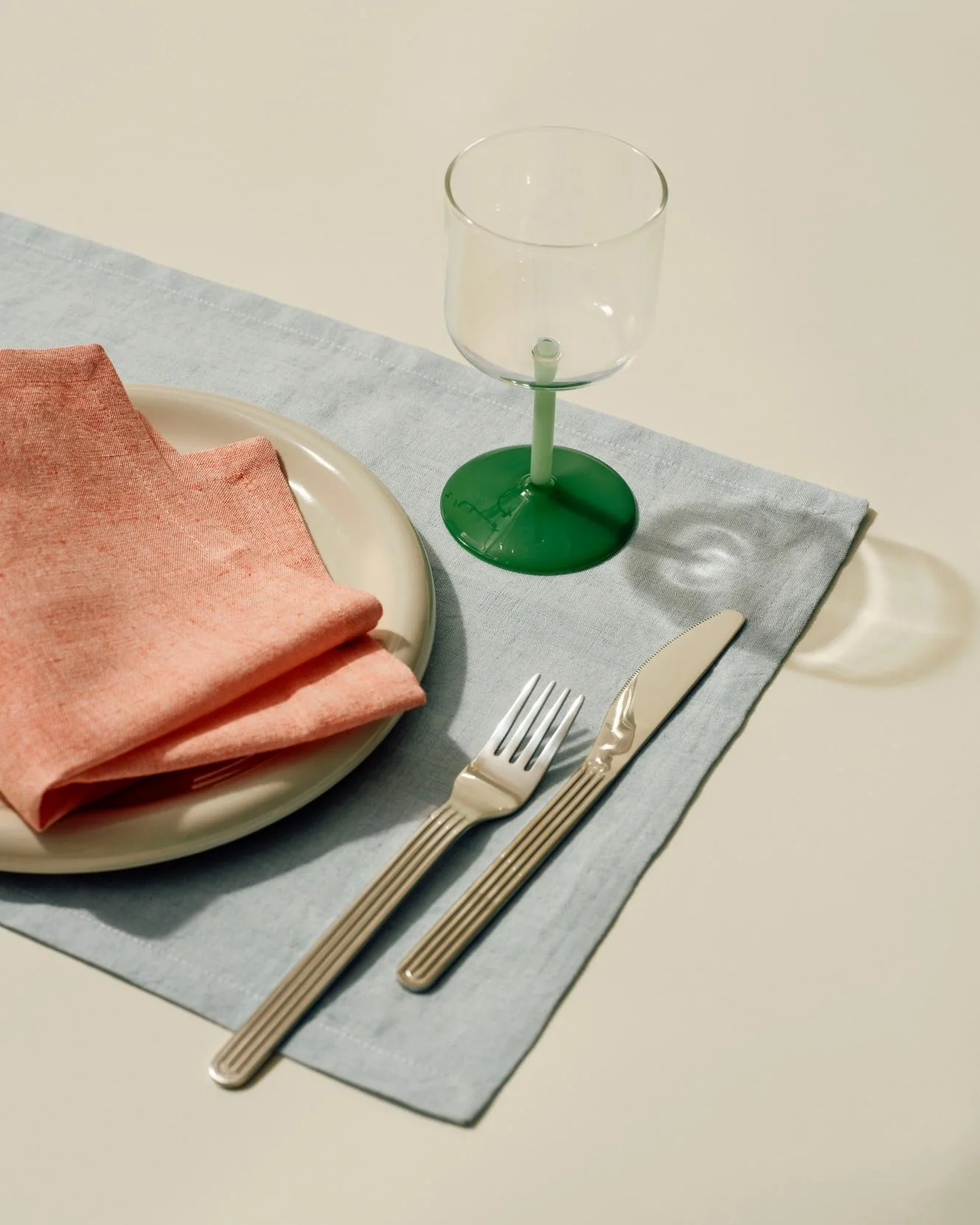 Napkin/Placemat - Tavolo - Soft Coral - Set Of 4 - Image 4