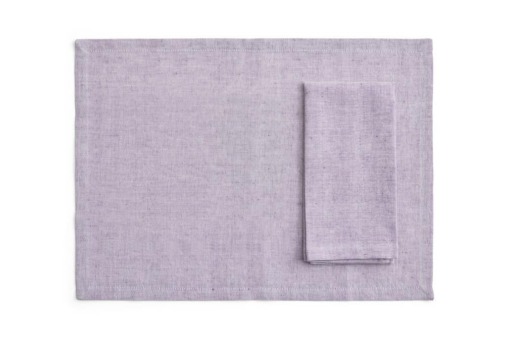 Napkin/Placemat - Tavolo - Soft Purple - Set Of 4