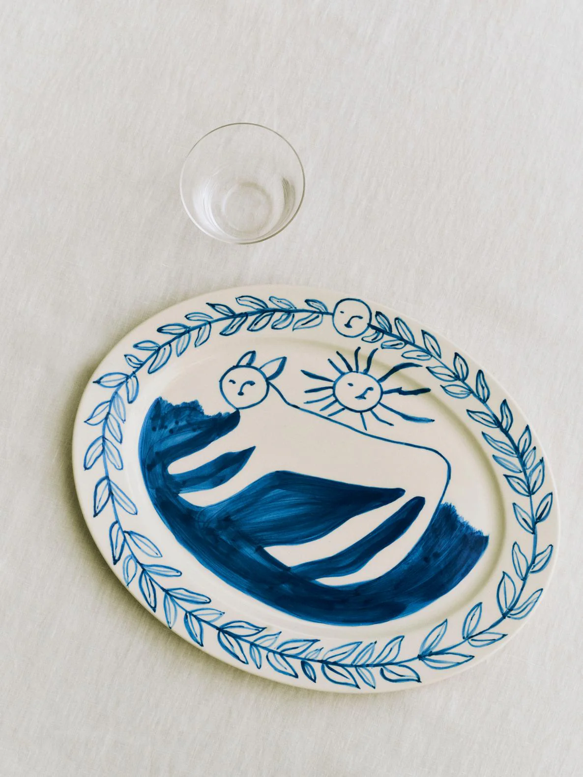 Oval Serving Platter - La Pittura - Charlotte - Image 3