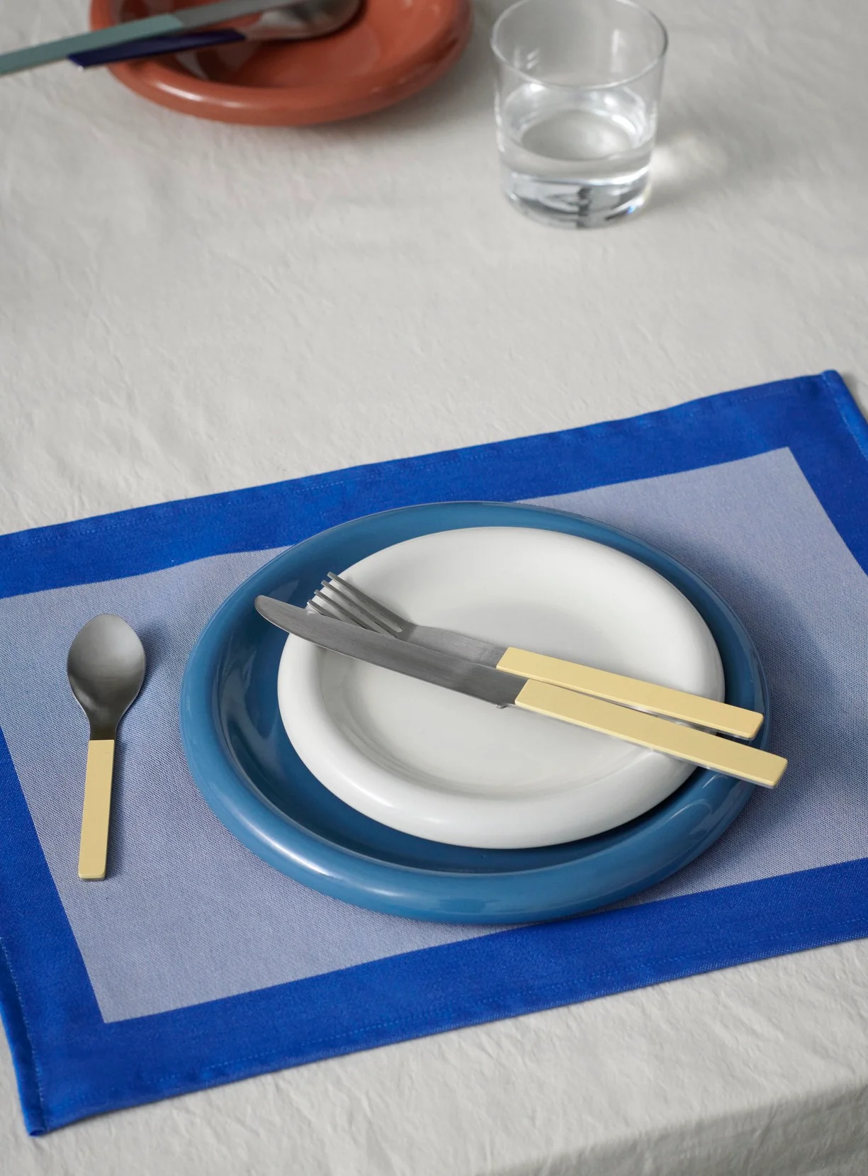 Plate - Barro - Dark Blue - Set Of 2 - Image 5