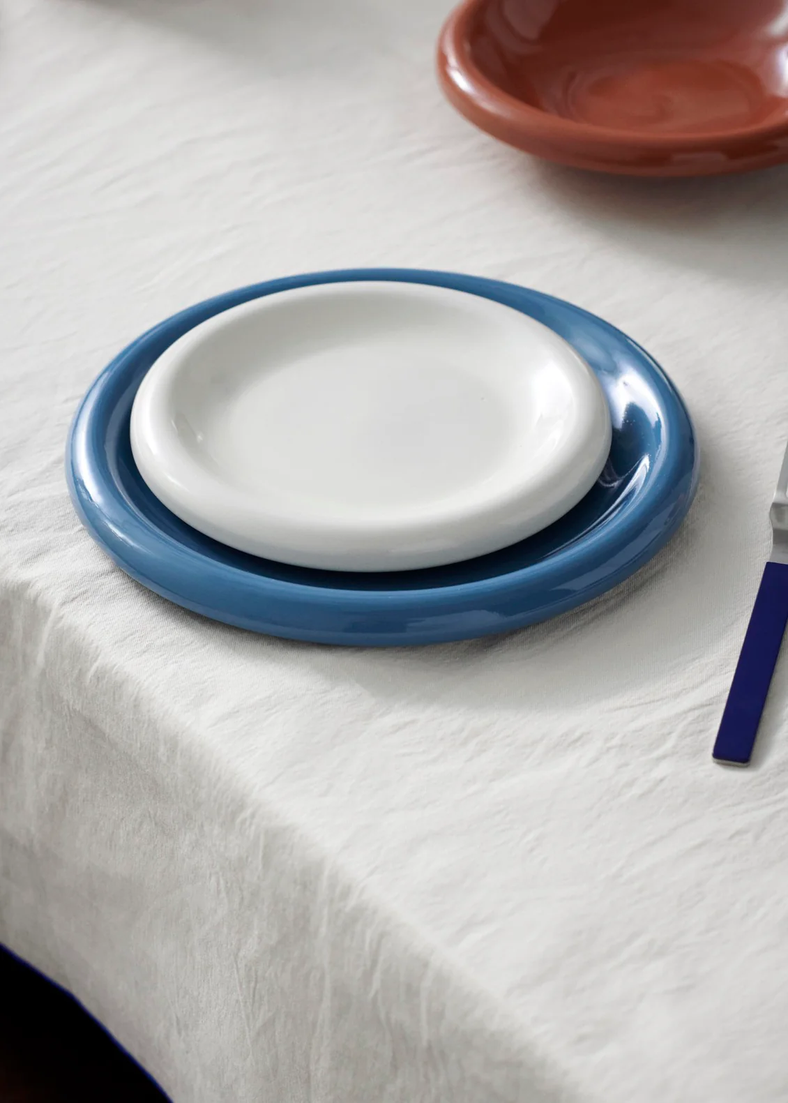 Plate - Barro - Off-White - Set Of 2 - Image 3