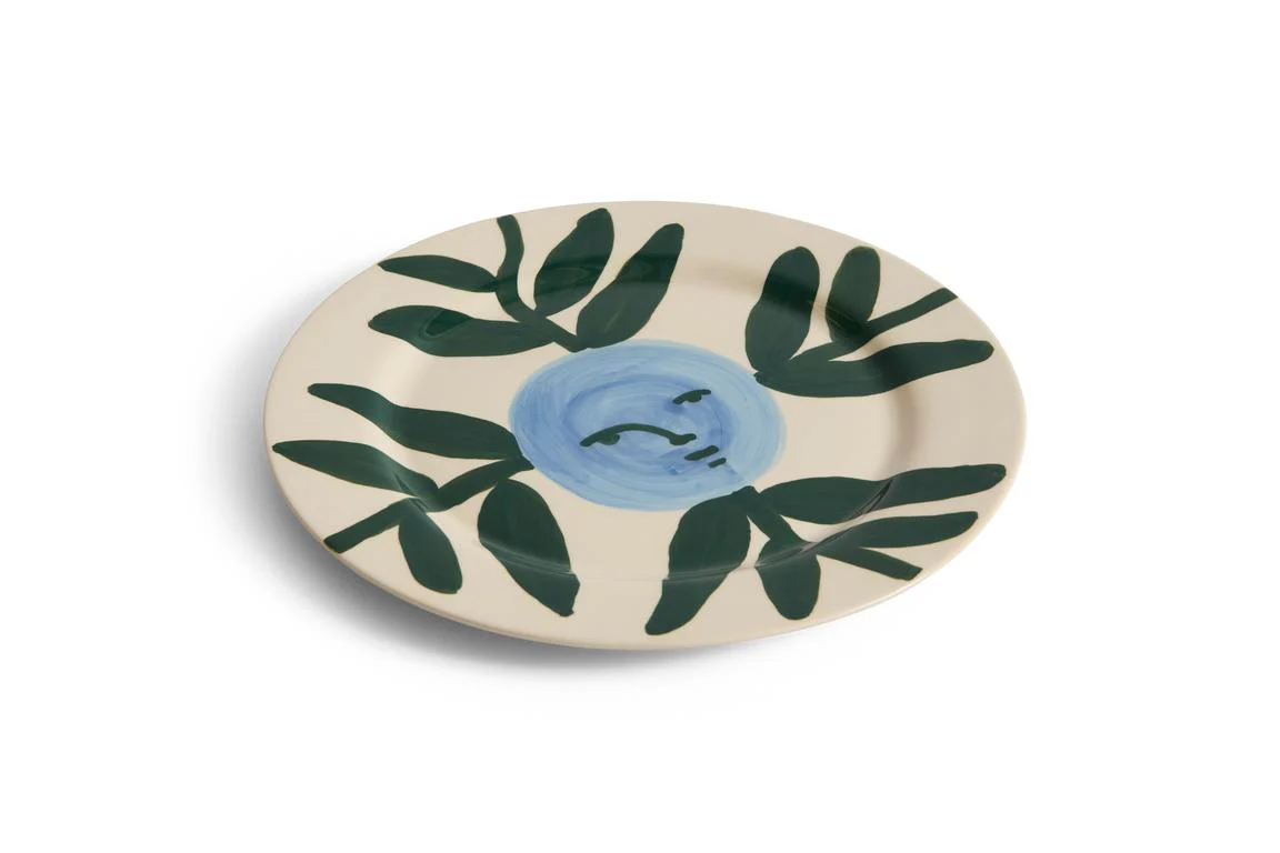 Plate - La Pittura - Moon Face Vine