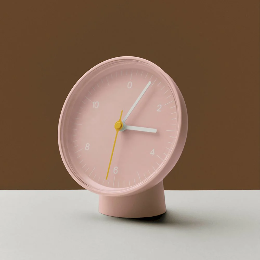 Table Clock - Pink - Image 2
