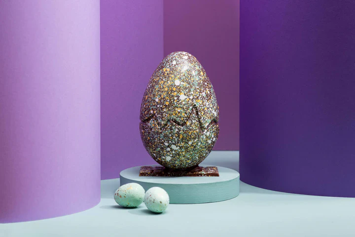 Pistachio & Raspberry Easter Egg