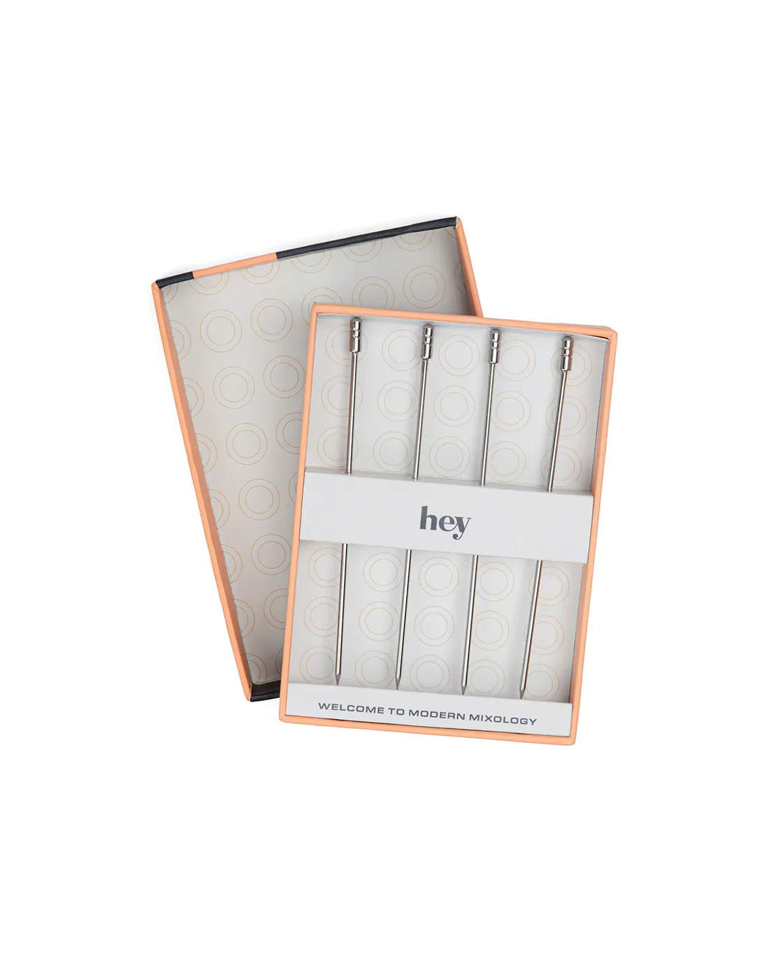 Cocktail Picks - The Dolly - Set Of 4 - Silver - Image 3